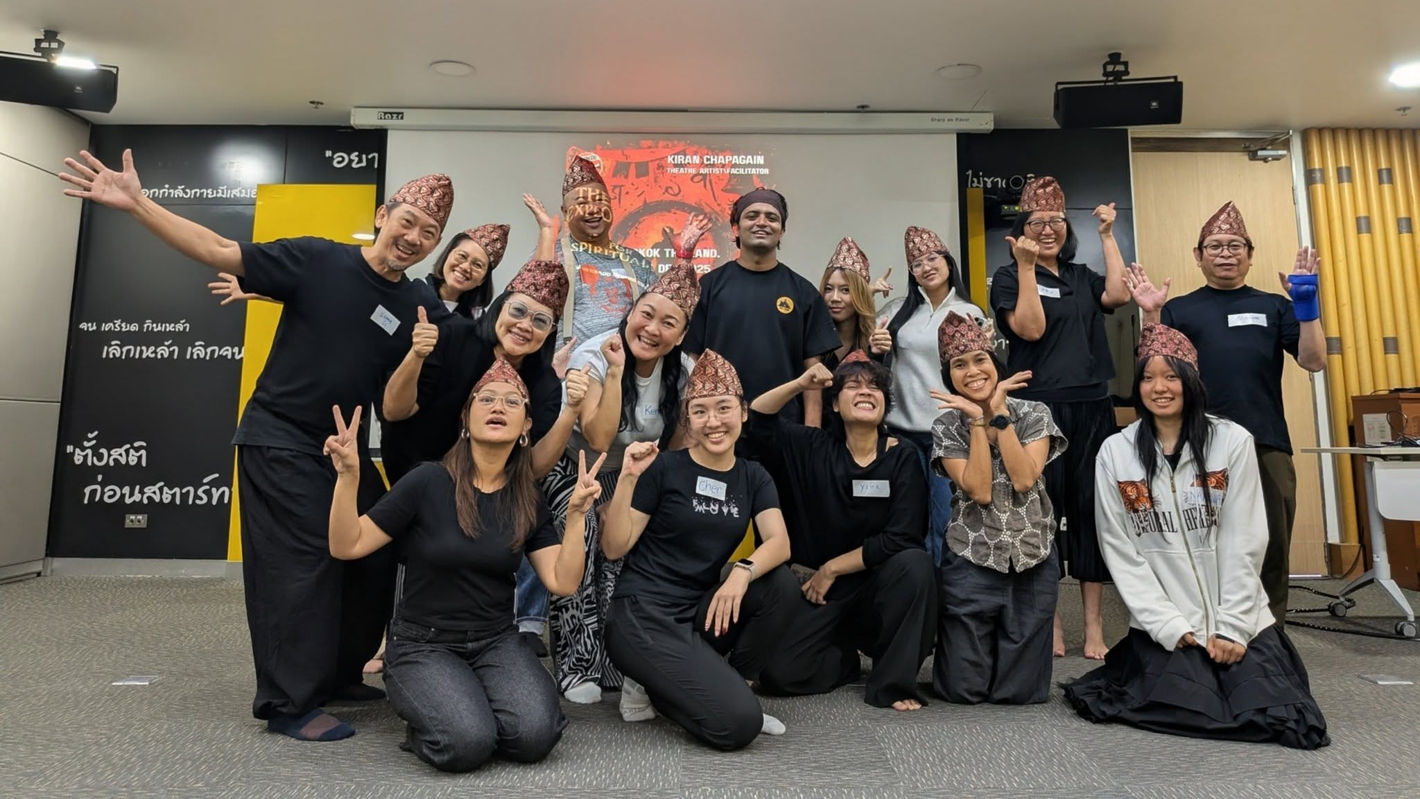 เบื้องหลังการจัดอบรม Theatre for Spirituality