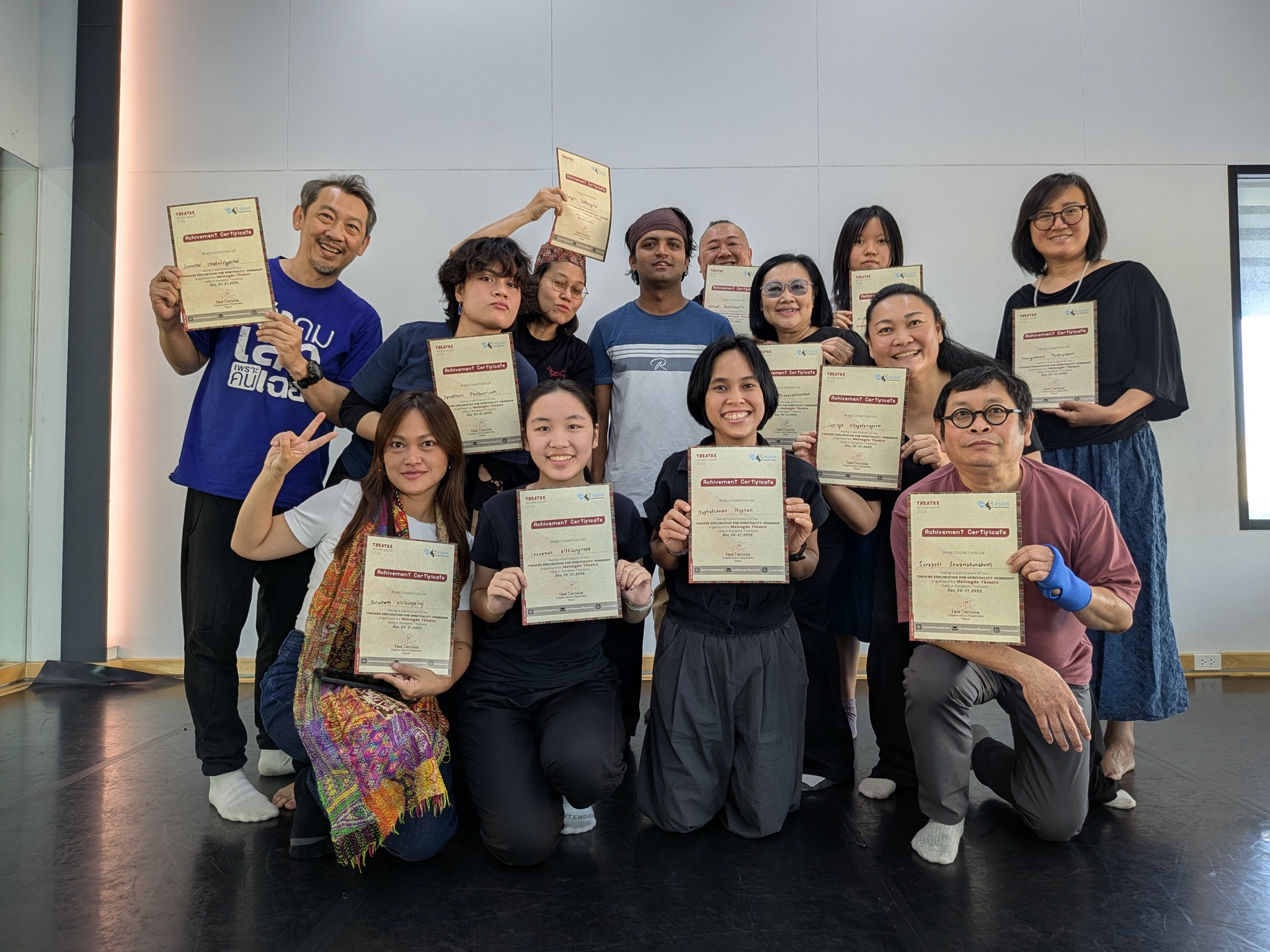 เบื้องหลังการจัดอบรม Theatre for Spirituality