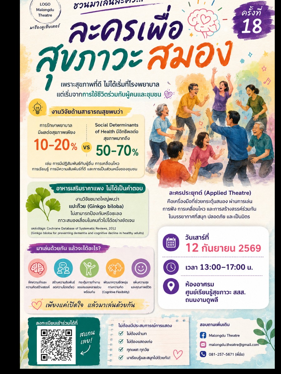 ละครเพื่อสุขภาวะสมอง #18